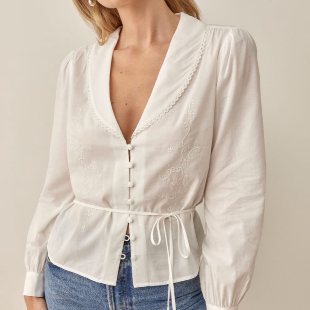 reformation barbara top